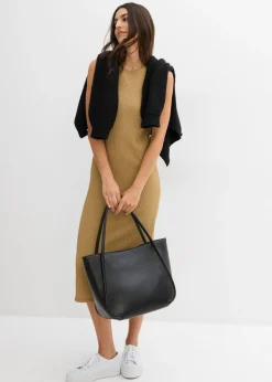 Mujer bonprix bonprix Vestido de punto de crepé