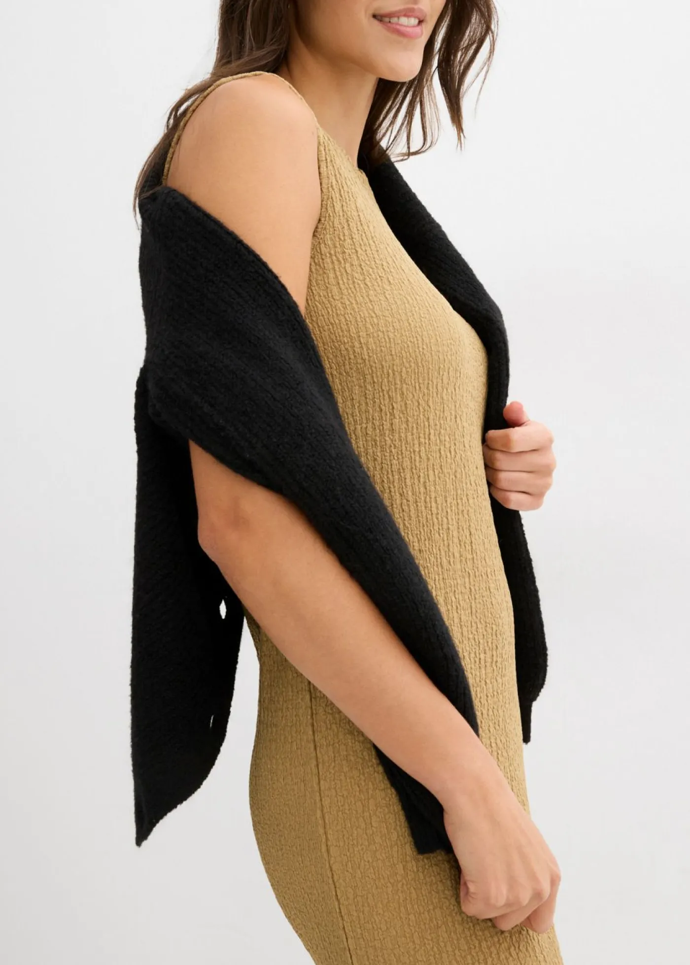 Mujer bonprix bonprix Vestido de punto de crepé