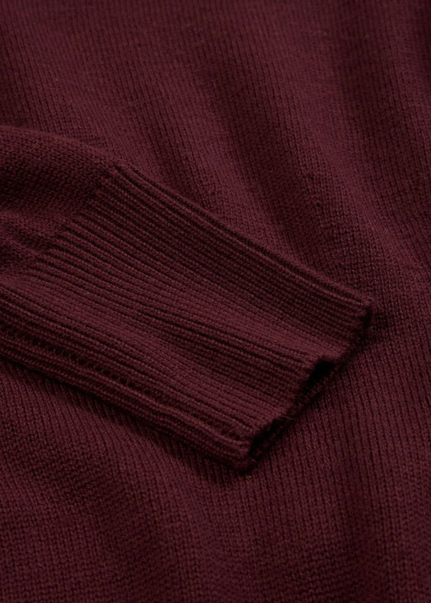 bonprix bonprix Premium|Vestidos>Vestido de punto de lana merina rojo burdeos