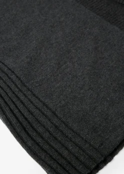 bonprix bonprix Vestidos|Ropa De Punto>Vestido de punto de lana merina Antracita jaspeado