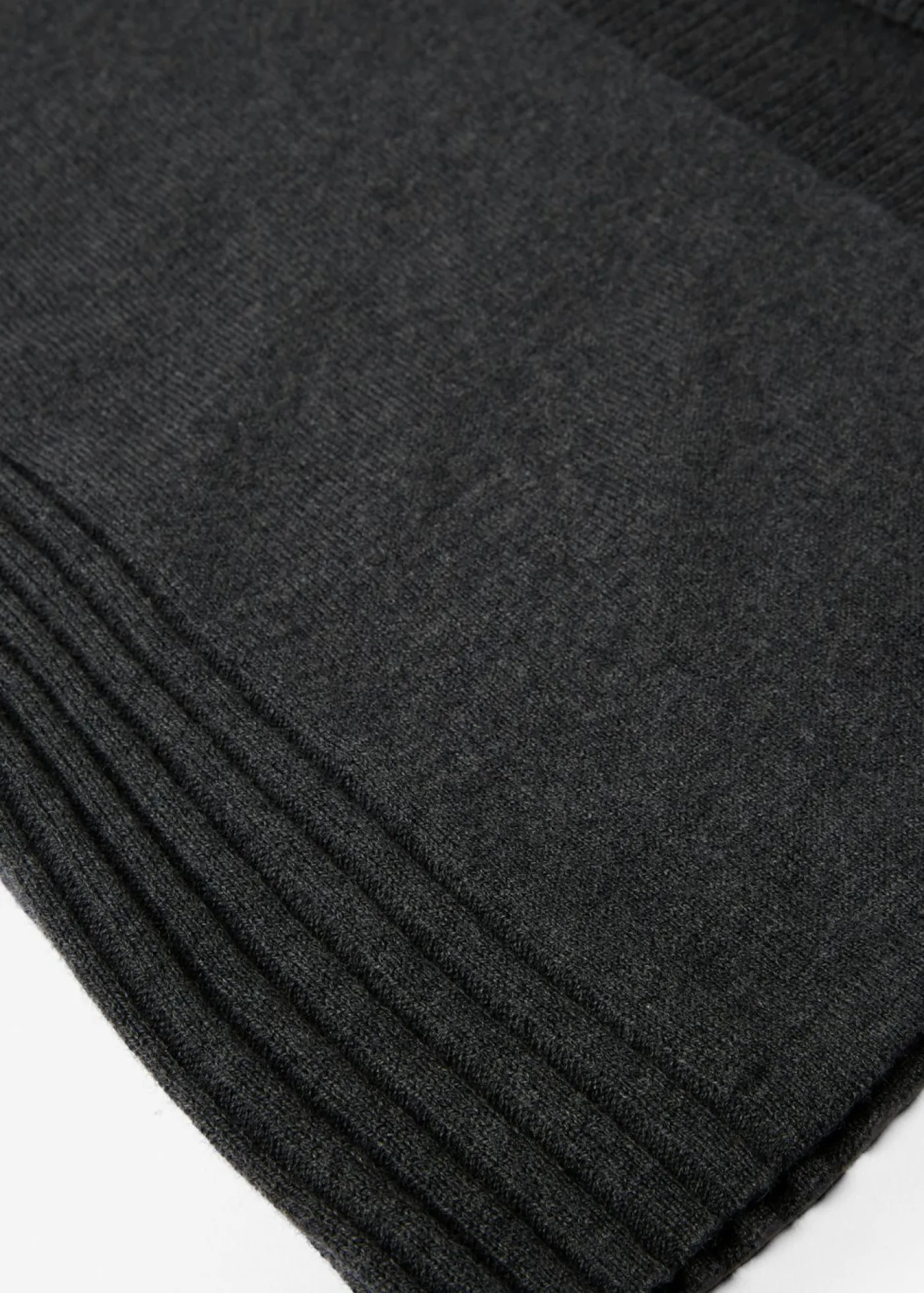 bonprix bonprix Vestidos|Ropa De Punto>Vestido de punto de lana merina Antracita jaspeado