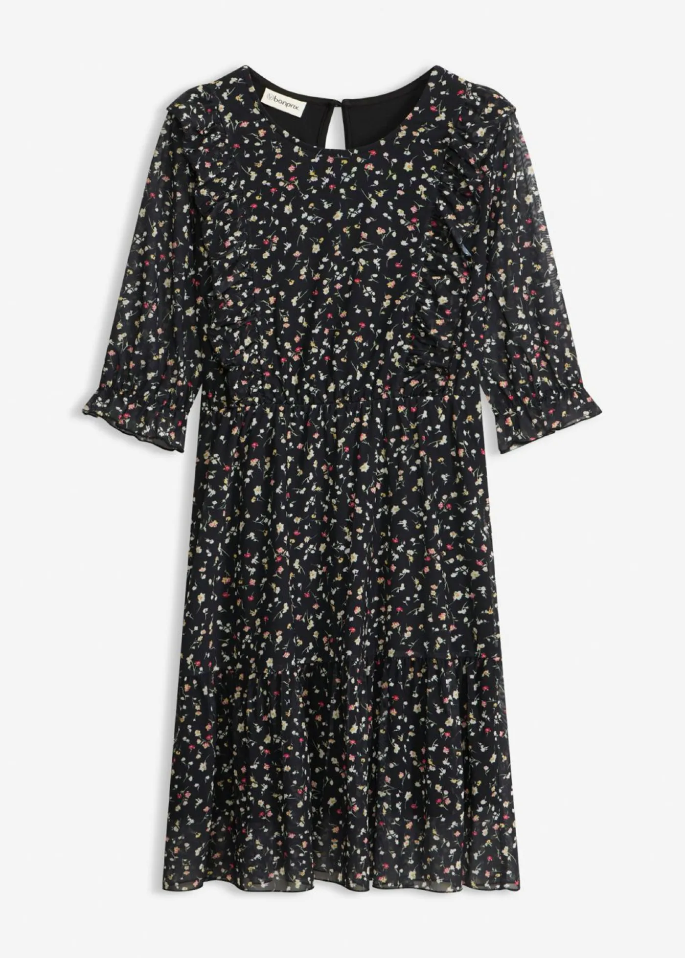 Mujer bonprix bonprix Vestido de punto de malla fina