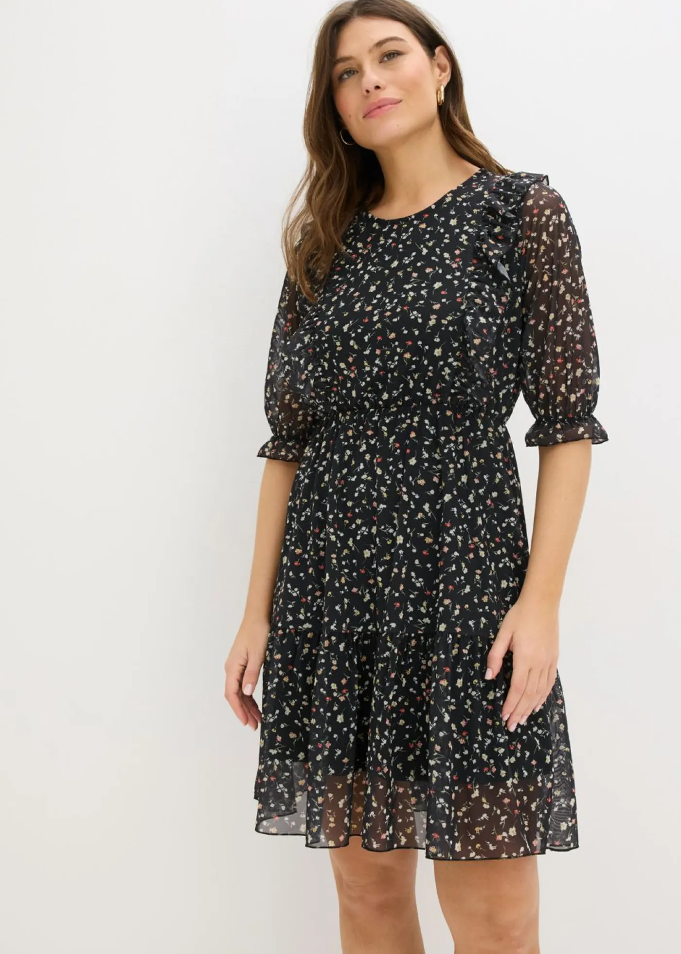 Mujer bonprix bonprix Vestido de punto de malla fina