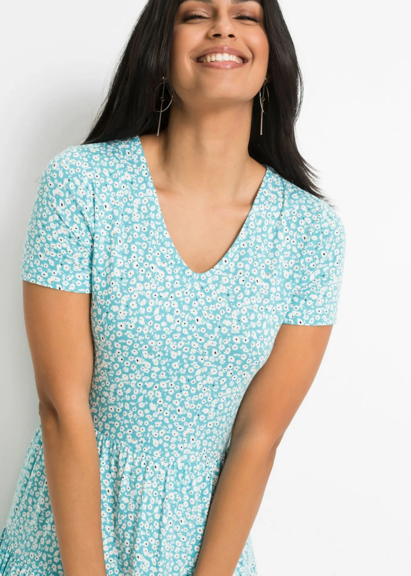 Mujer bonprix bonprix Vestido de punto de mezcla de viscosa