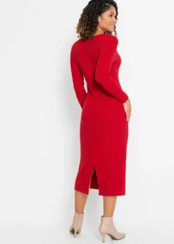 Mujer bonprix BODYFLIRT Vestido de punto de mezcla de viscosa
