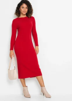 Mujer bonprix BODYFLIRT Vestido de punto de mezcla de viscosa
