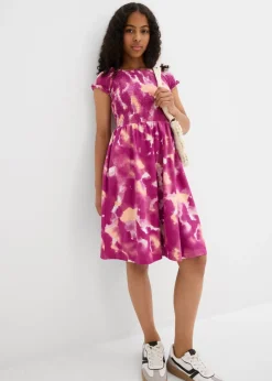 Niños bonprix bonprix Vestido de punto de mezcla de algodón orgánico elástico