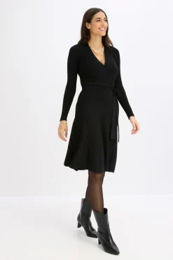 Mujer bonprix bonprix Vestido de punto de mezcla de viscosa