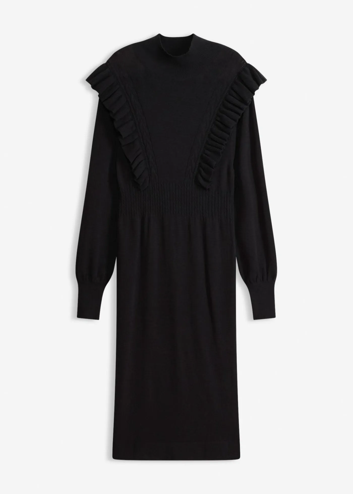 Mujer bonprix bonprix Vestido de punto de mezcla de viscosa