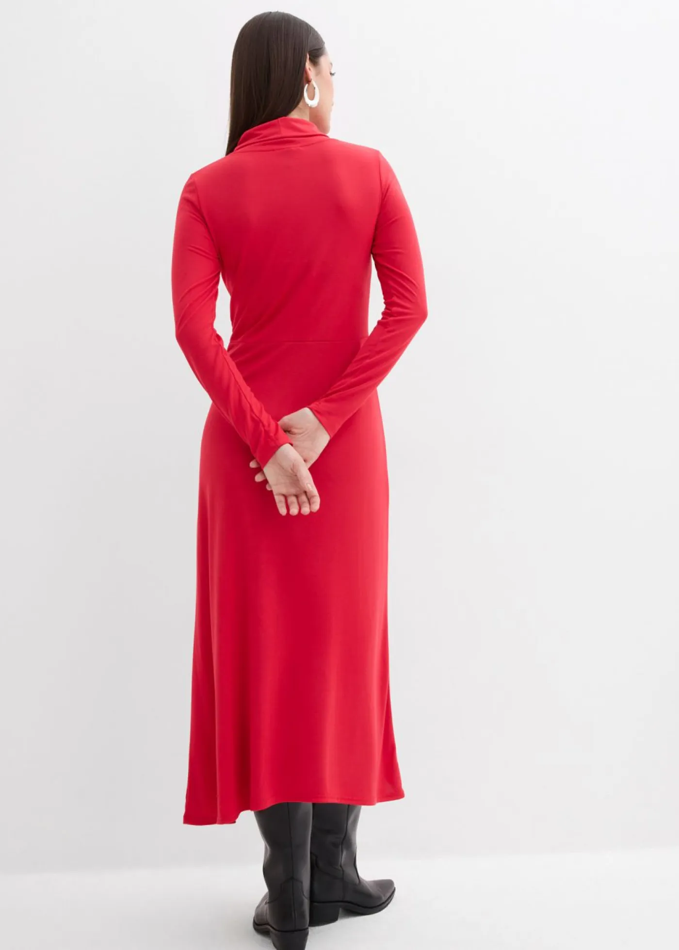 Mujer bonprix bonprix Vestido de punto de mezcla de modal suave