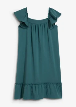 bonprix bonprix Ropa 9 A 16 Años·Vestidos Y Monos>Vestido de punto de mezcla de algodón orgánico elástico verde pimiento