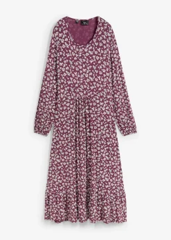 Mujer bonprix bonprix Vestido de punto de mezcla de viscosa fluida