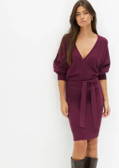 Mujer bonprix bonprix Vestido de punto de mezcla de viscosa