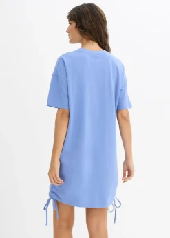 Mujer bonprix bonprix Vestido de punto de mezcla de algodón elástico