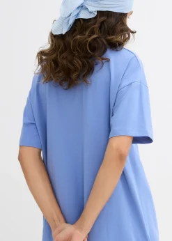 Mujer bonprix bonprix Vestido de punto de mezcla de algodón elástico