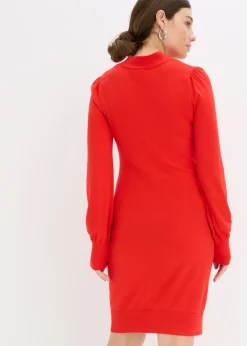 Mujer bonprix bonprix Vestido de punto de mezcla de viscosa fluida