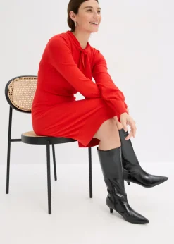 Mujer bonprix bonprix Vestido de punto de mezcla de viscosa fluida