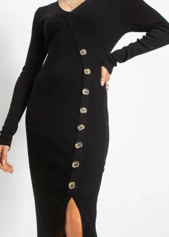 Mujer bonprix bonprix Vestido de punto de mezcla de viscosa