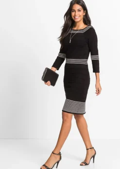 Mujer bonprix bonprix Vestido de punto de mezcla de viscosa suave