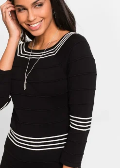 Mujer bonprix bonprix Vestido de punto de mezcla de viscosa suave