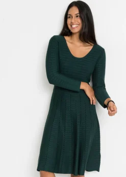 Mujer bonprix bonprix Vestido de punto de mezcla de viscosa suave
