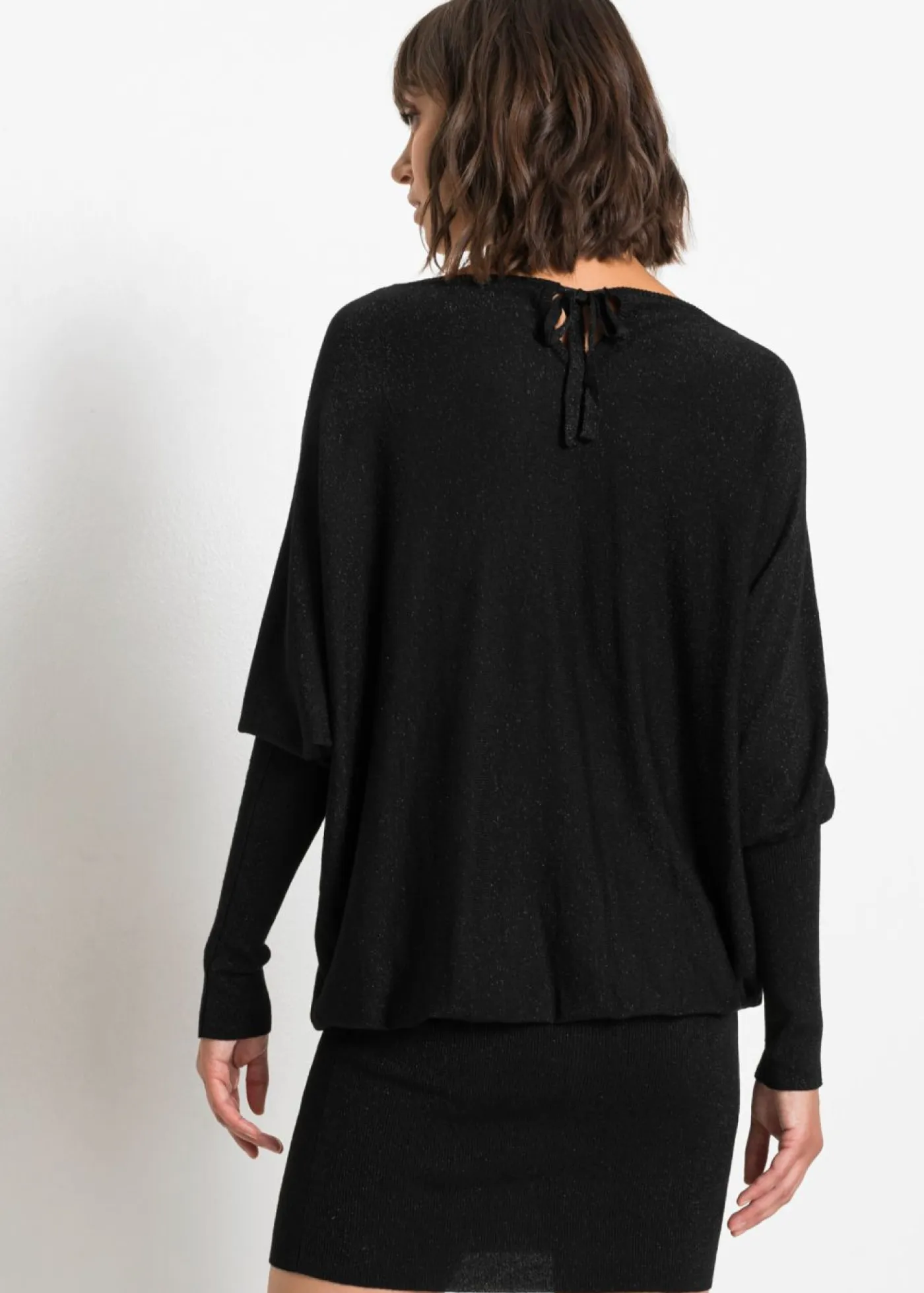 Mujer bonprix bonprix Vestido de punto de mezcla de viscosa fluida