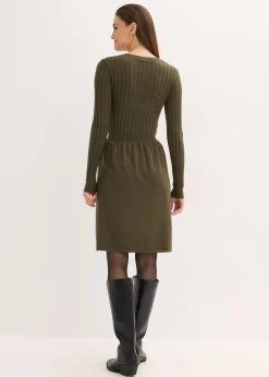 Mujer bonprix bonprix Vestido de punto de mezcla de viscosa