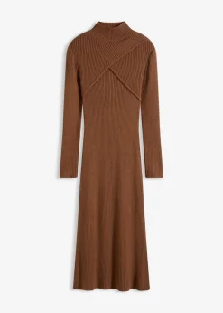 Mujer bonprix bonprix Vestido de punto de mezcla de viscosa suave