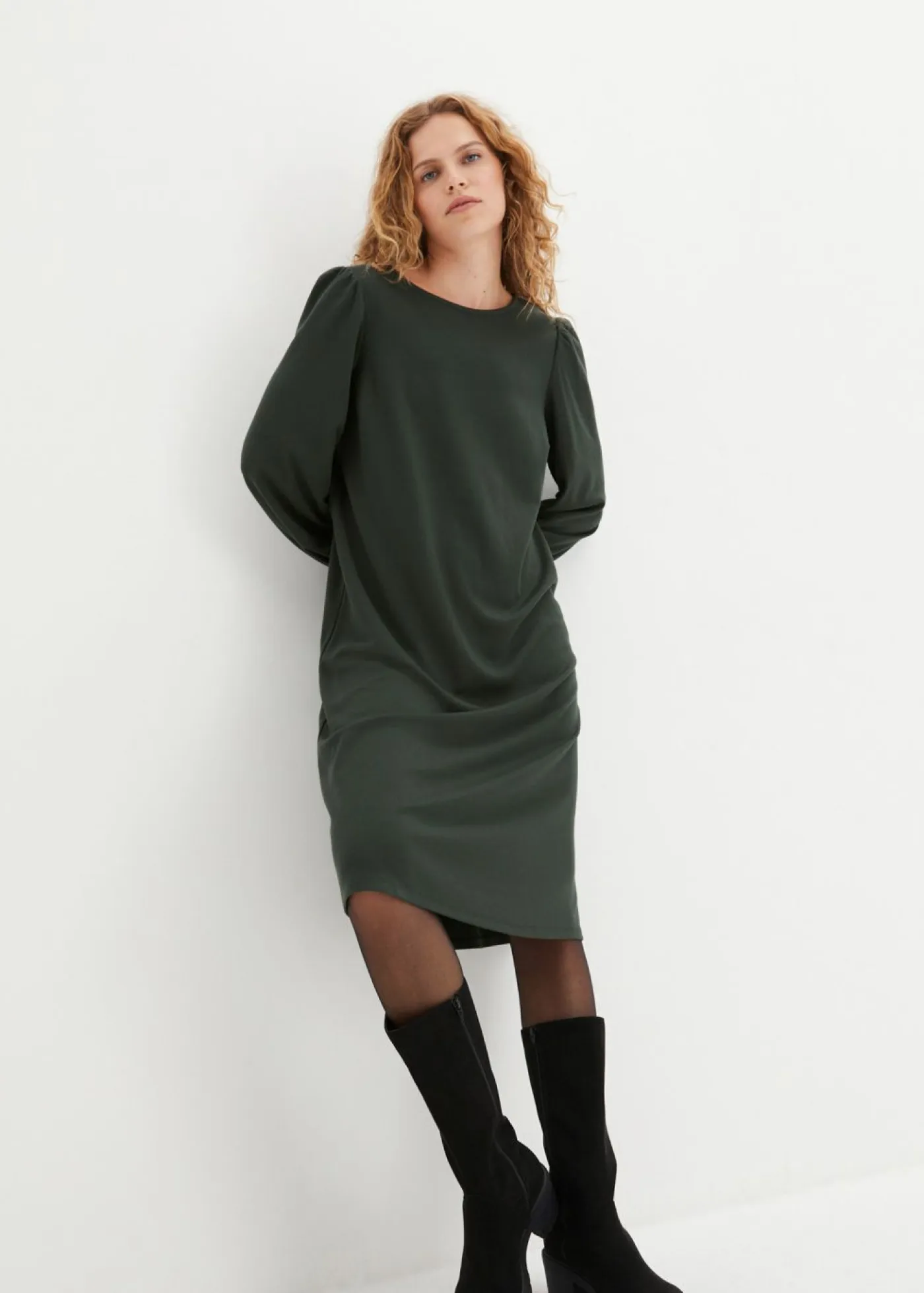 Mujer bonprix bonprix Vestido de punto de Punto di Roma