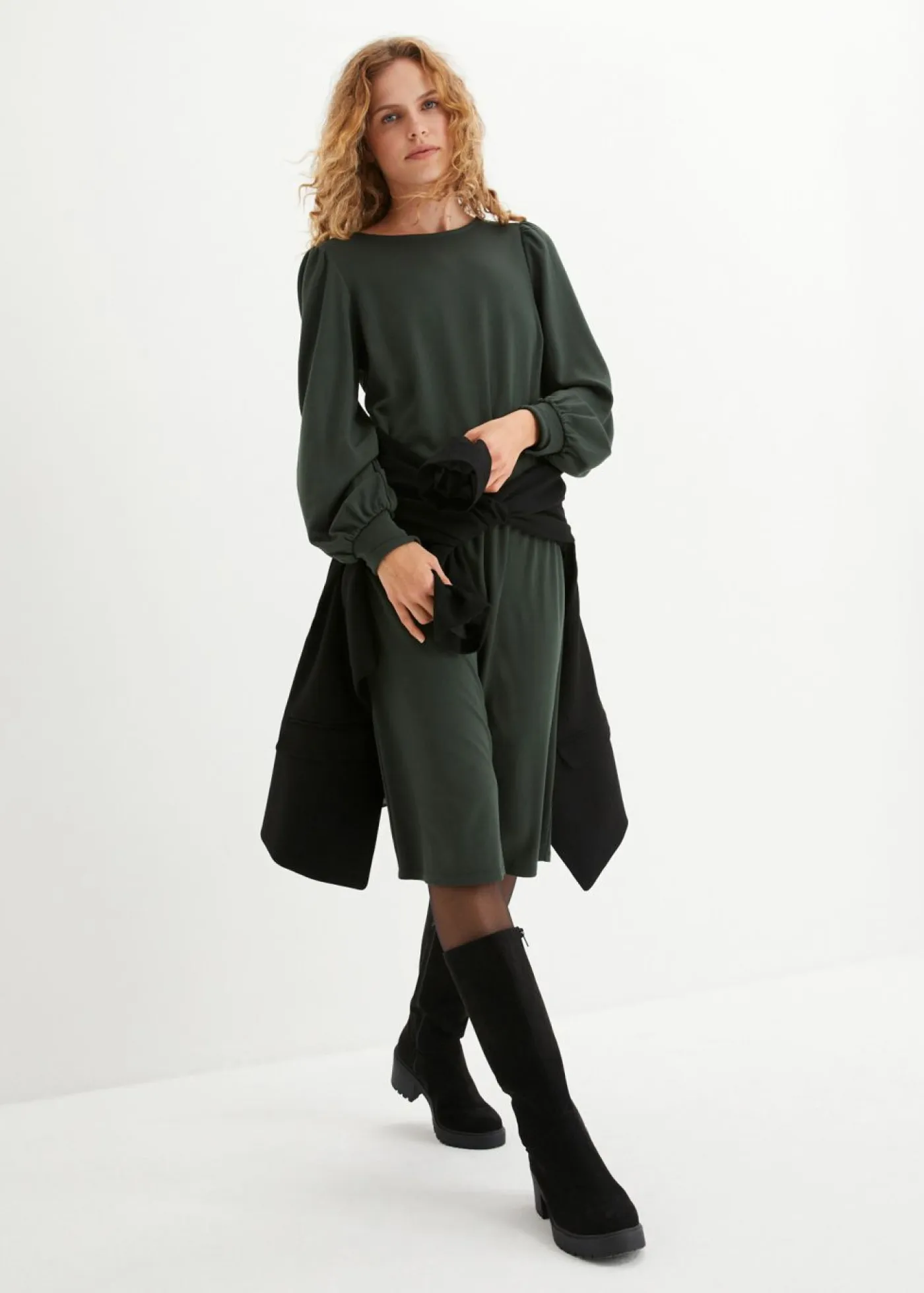 Mujer bonprix bonprix Vestido de punto de Punto di Roma