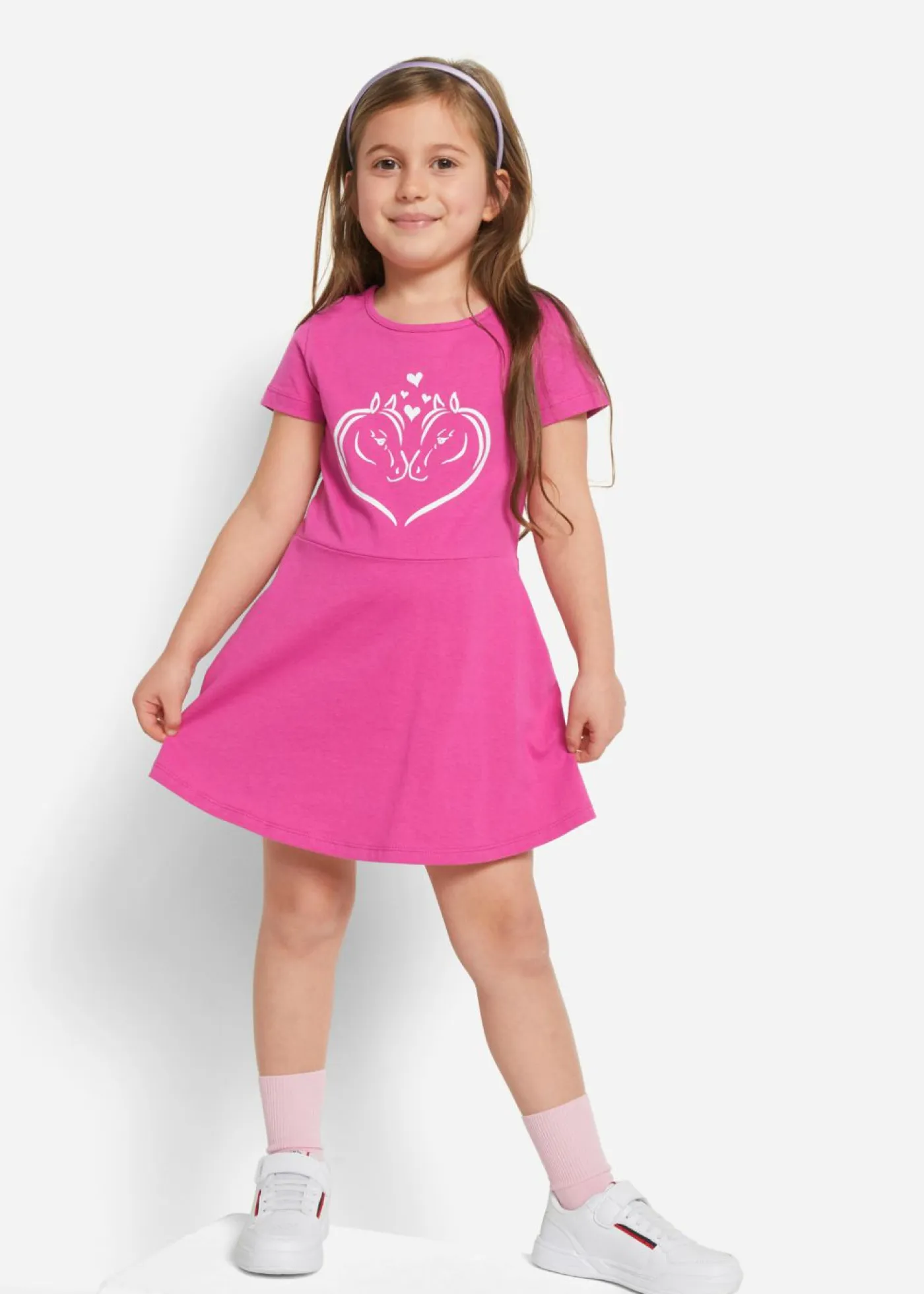 Niños bonprix bonprix Vestido de punto de puro algodón orgánico (2 unidades)