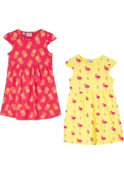 Niños bonprix bonprix Vestido de punto de puro algodón orgánico (2 unidades)