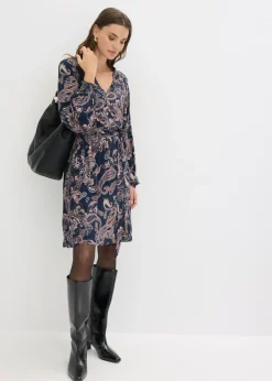 Mujer bonprix bonprix Vestido de punto de suave mezcla de viscosa