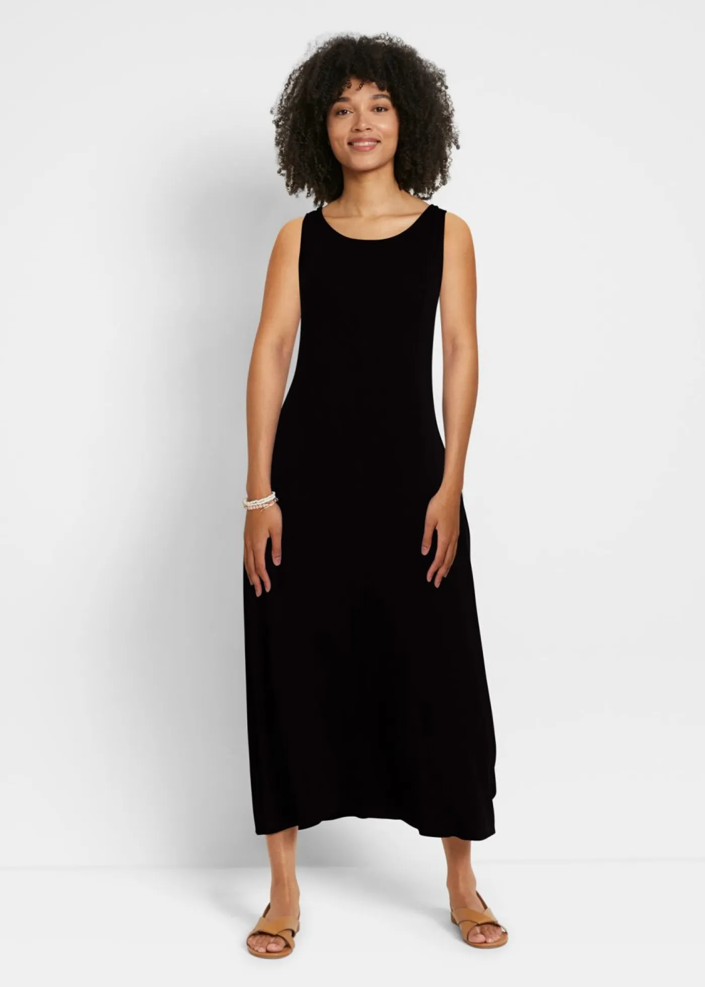 Mujer bonprix bonprix Vestido de punto de viscosa sostenible