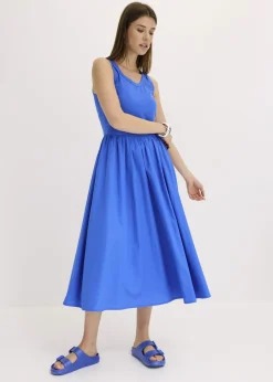 Mujer bonprix bonprix Vestido de punto en mezcla de materiales