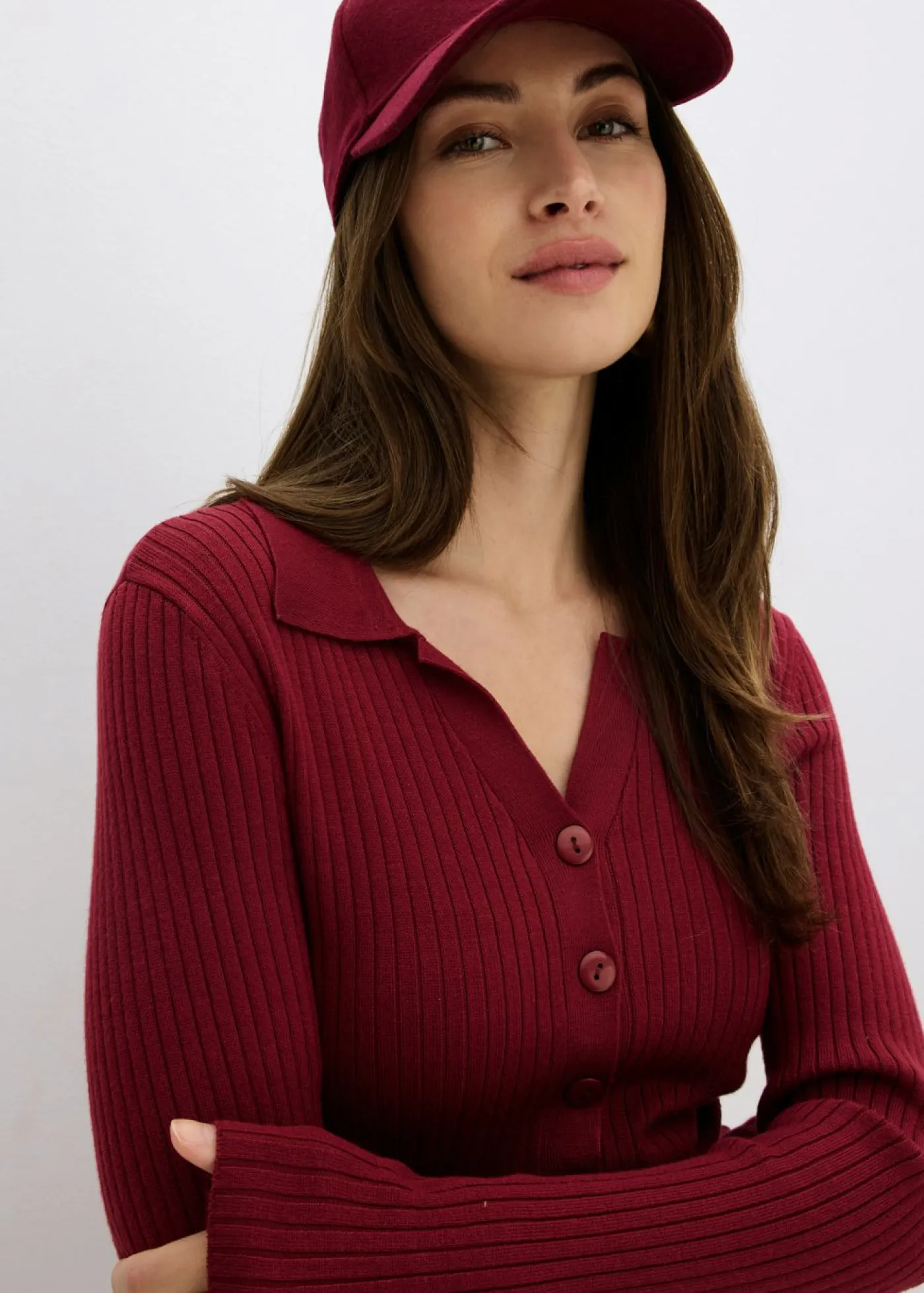 Mujer bonprix bonprix Vestido de punto fino de mezcla de viscosa suave