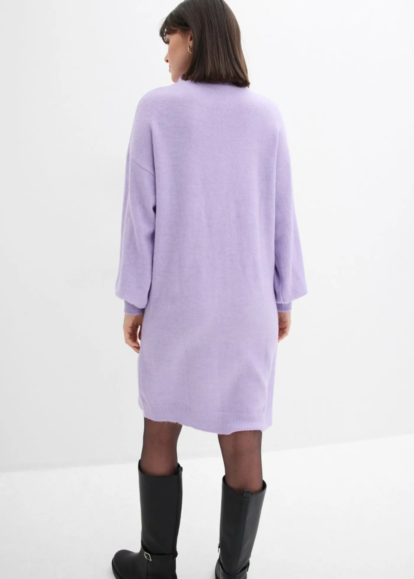 Mujer bonprix bonprix Vestido de punto jaspeado