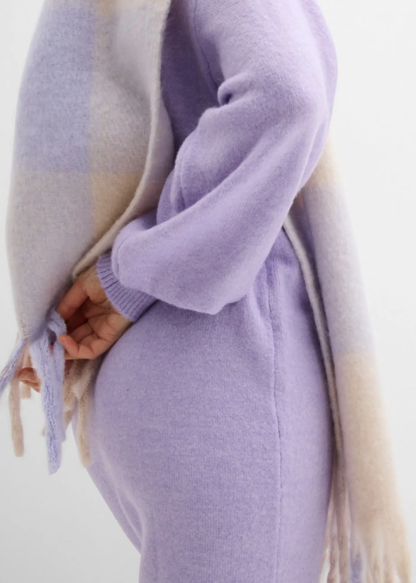 Mujer bonprix bonprix Vestido de punto jaspeado