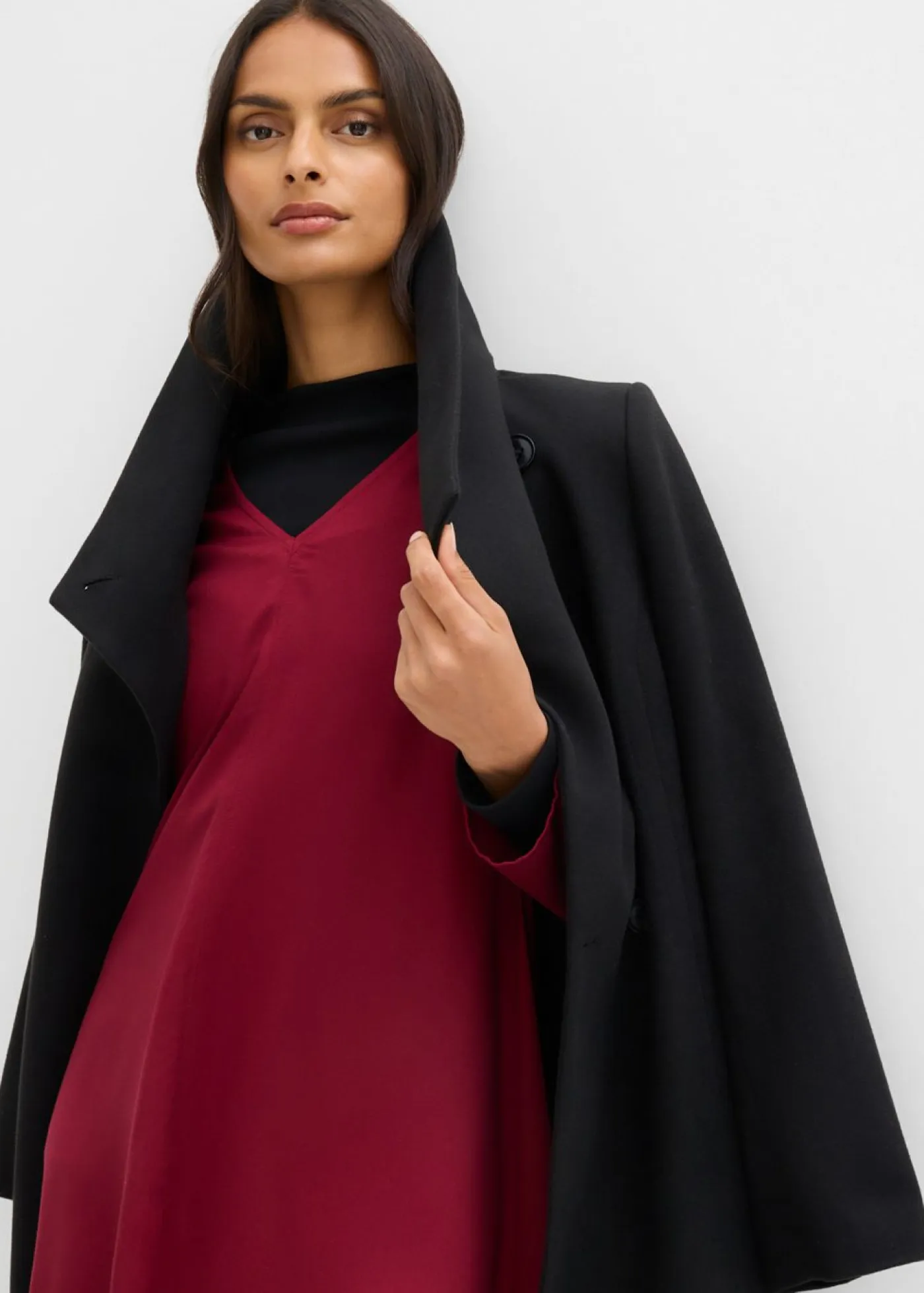 Mujer bonprix bonprix Vestido de sarga de lyocell fluido