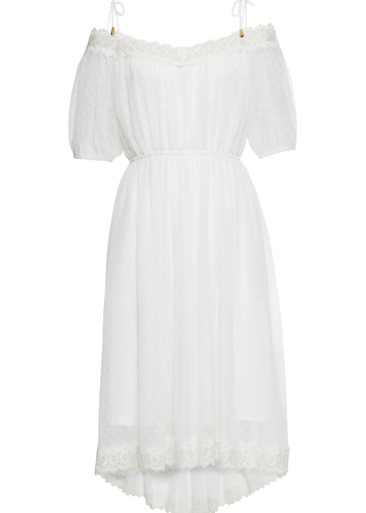 bonprix bonprix Vestidos>Vestido de tirantes Blanco