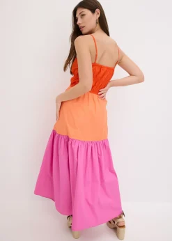 Mujer bonprix bonprix Vestido de tirantes de algodón puro