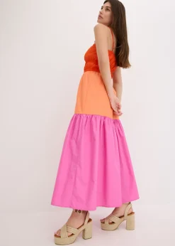 Mujer bonprix bonprix Vestido de tirantes de algodón puro