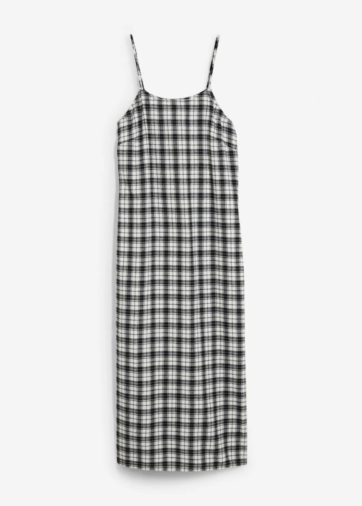 Mujer bonprix bonprix Vestido de tirantes de franela de algodón puro