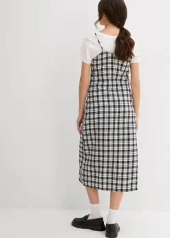 Mujer bonprix bonprix Vestido de tirantes de franela de algodón puro