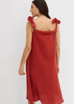 Mujer bonprix bonprix Vestido de tirantes de muselina suave