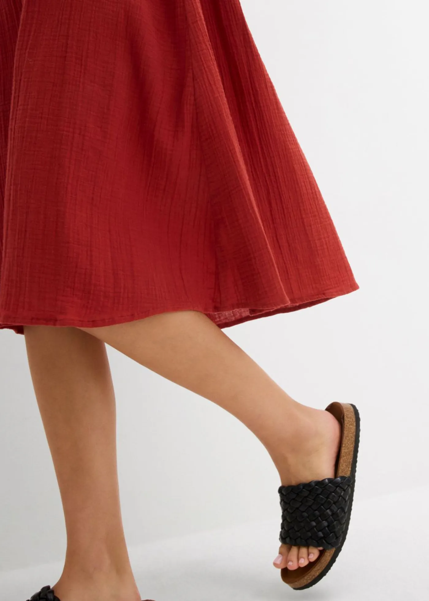 Mujer bonprix bonprix Vestido de tirantes de muselina suave