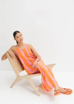 Mujer bonprix bonprix Vestido de tirantes de viscosa fluida