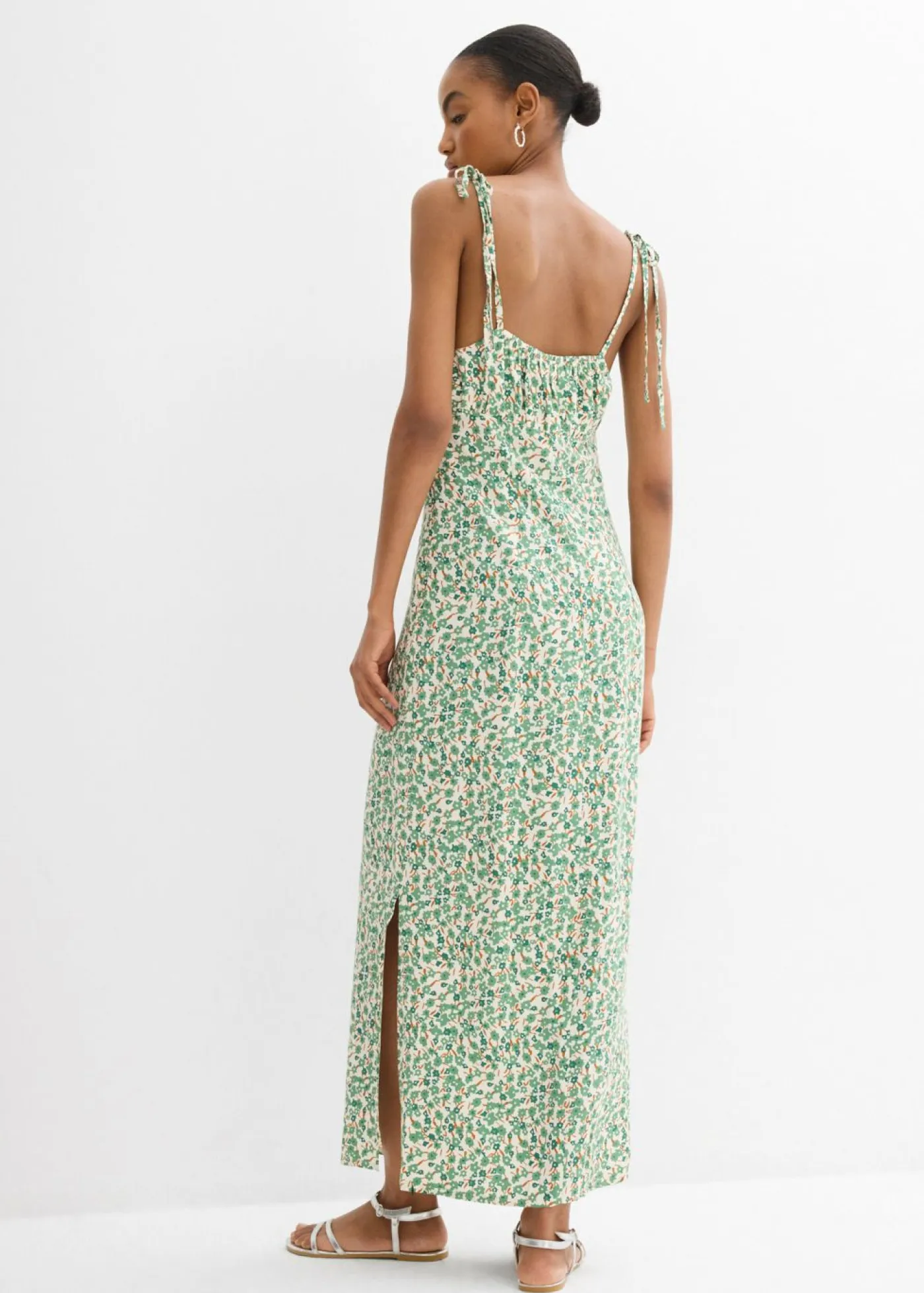 Mujer bonprix bonprix Vestido de tirantes de viscosa fluida