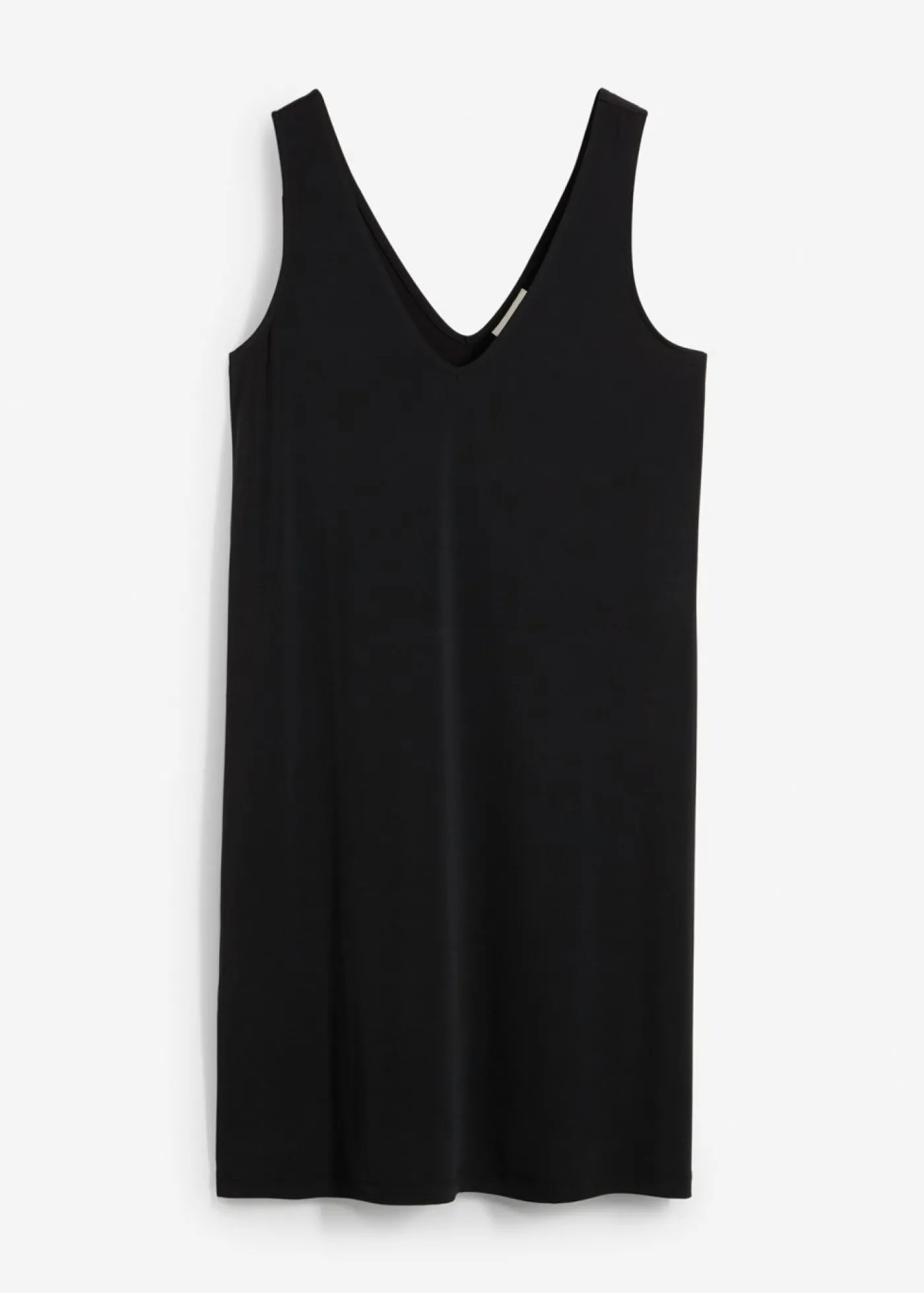 Mujer bonprix bonprix Vestido de tirantes fluido con escote en V