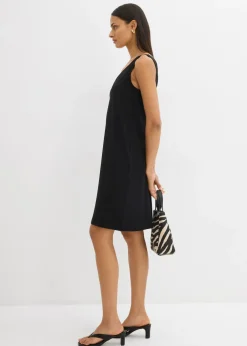 Mujer bonprix bonprix Vestido de tirantes fluido con escote en V